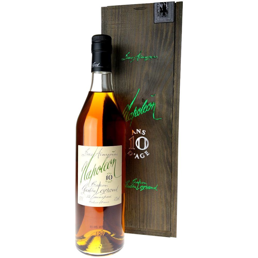 Bas Armagnac 10 ans Napoléon Baron Gaston Legrand